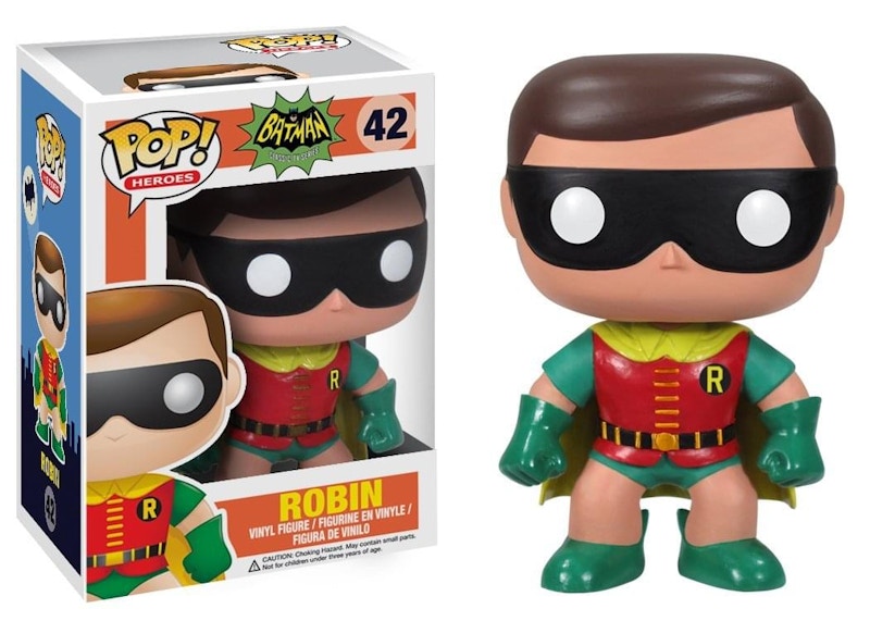 Funko Pop! Heroes Batman Classic TV Series Robin Figure #42
