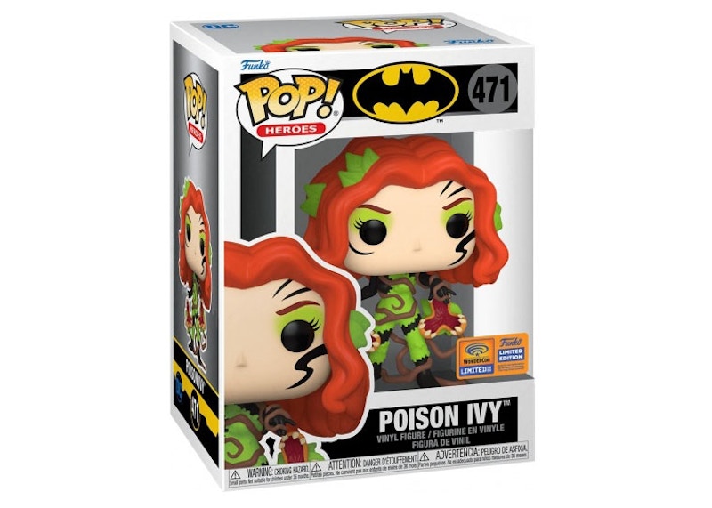 Funko Pop! Heroes Batman Poison Ivy WonderCon 2023 Exclusive Figure #471