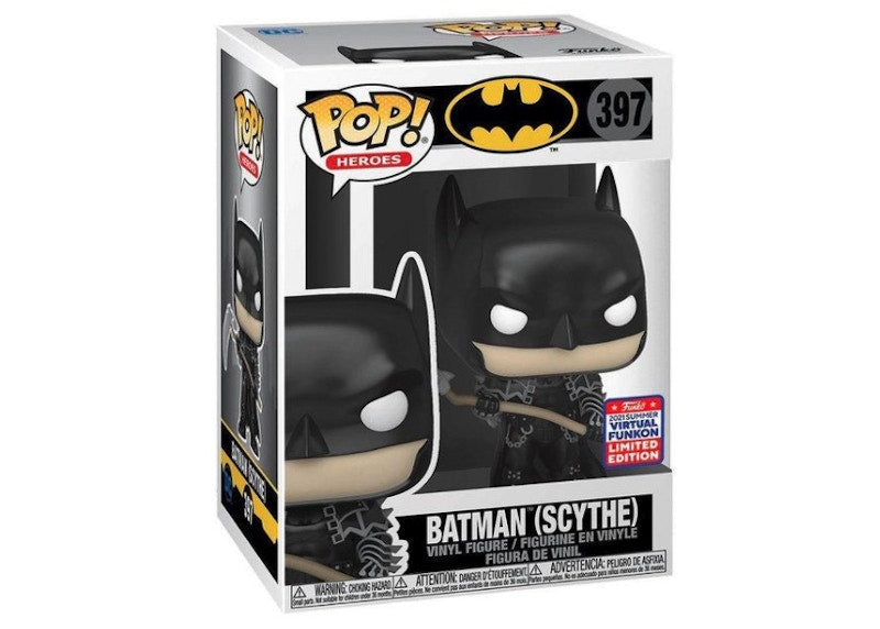 Funko Pop! Heroes Batman (Scythe) 2021 Summer Virtual Funkon Exclusive Figure #397