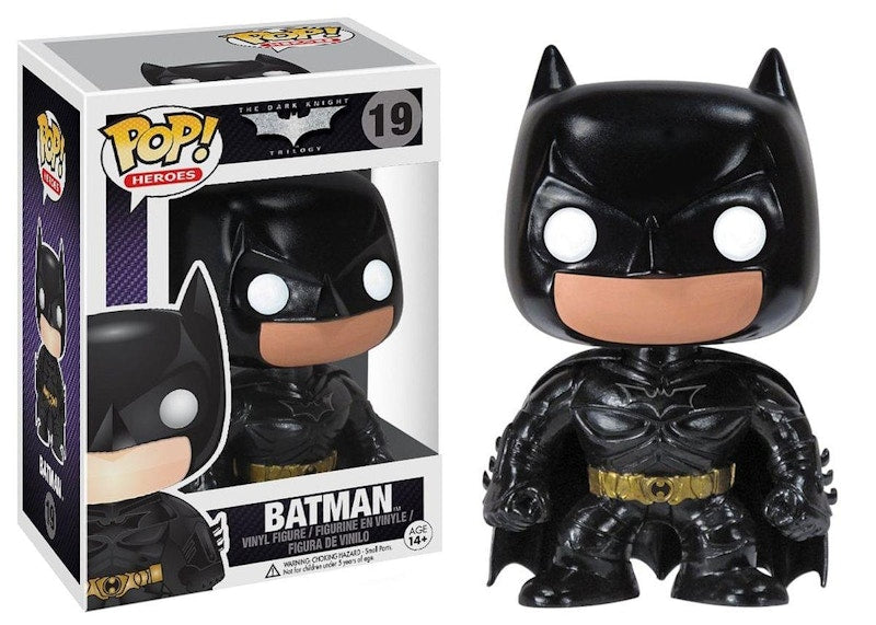 Funko Pop! Heroes Batman The Dark Knight Trilogy Batman Figure #19