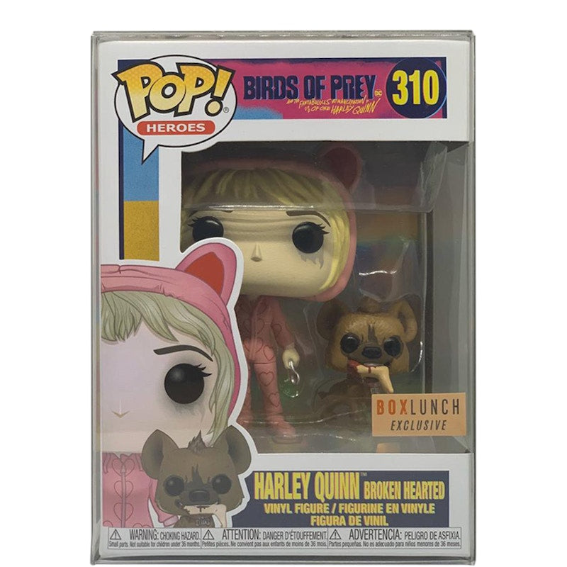 Funko Pop! Heroes Birds of Prey Harley Quinn Broken Hearts Box Lunch Exclusive Figure #310