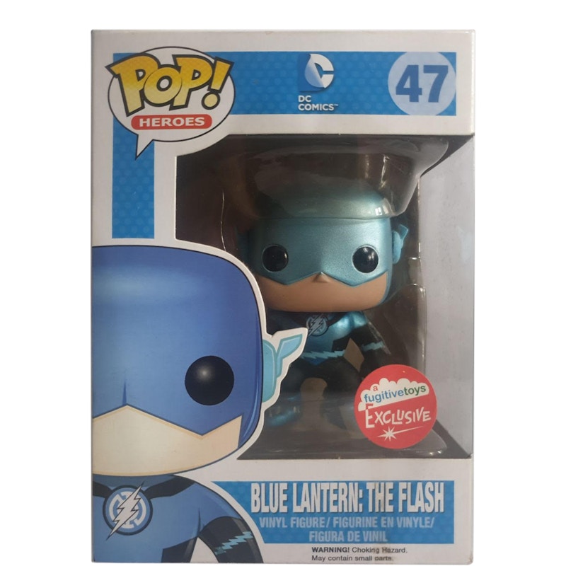 Funko Pop! Heroes DC Comics Blue Lantern: The Flash Fugitive Toys Exclusive Figure #47
