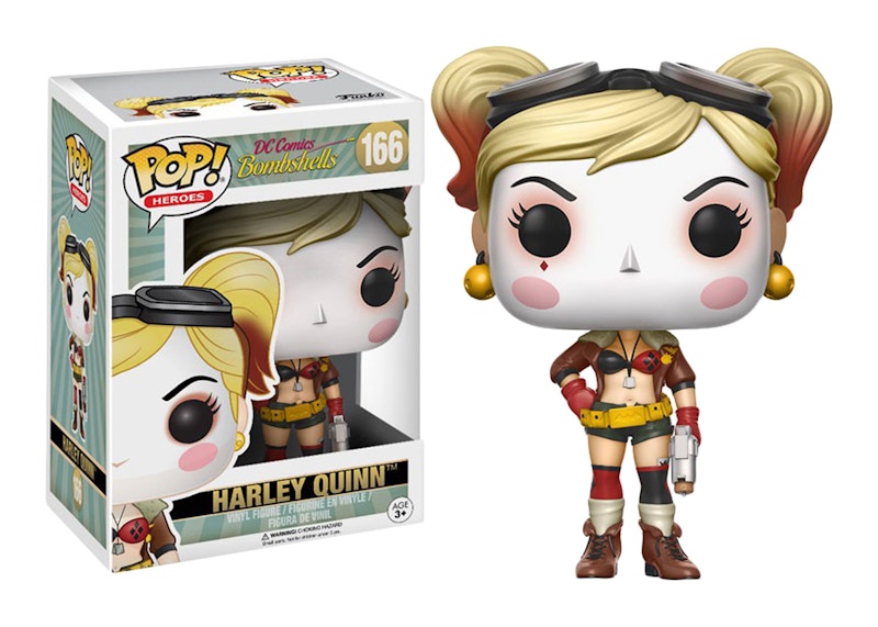 Funko Pop! Heroes DC Comics Bombshells Harley Quinn Figure #166