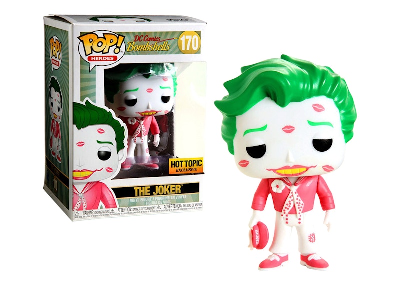 Funko Pop! Heroes DC Comics Bombshells The Joker with Kisses Hot Topic Exclusive Figure #170