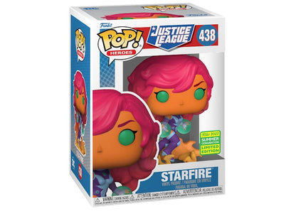 Funko Pop! Heroes DC Comics Justice League Starfire 2022 Summer Convention Exclusive Figure #438