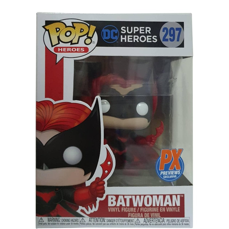 Funko Pop! Heroes DC Super Heroes Batwoman PX Previews Exclusive Figure #297
