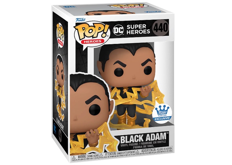 Funko Pop! Heroes DC Super Heroes Black Adam Funko Shop Exclusive Figure #440