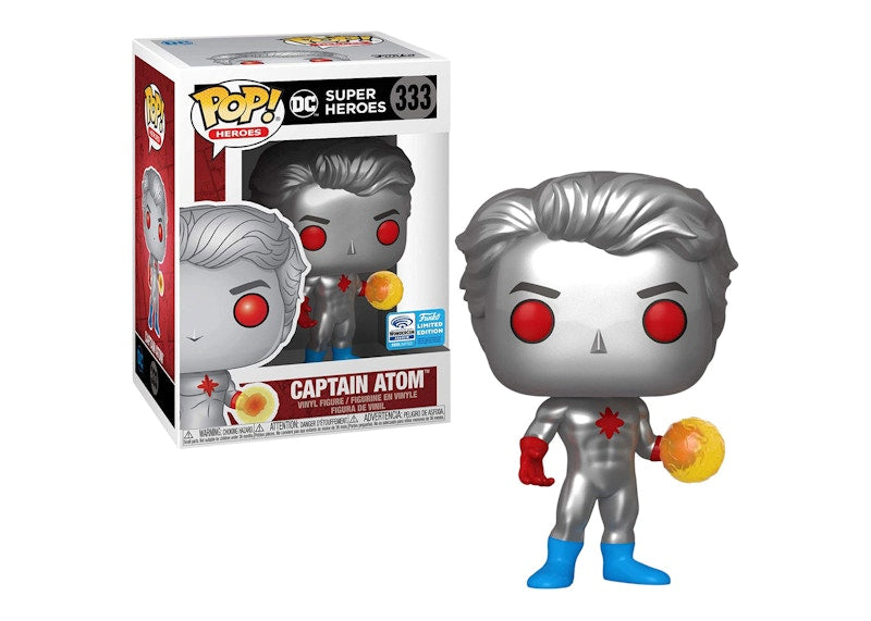 Funko Pop! Heroes DC Super Heroes Captain Atom Wondercon Exclusive Figure #333