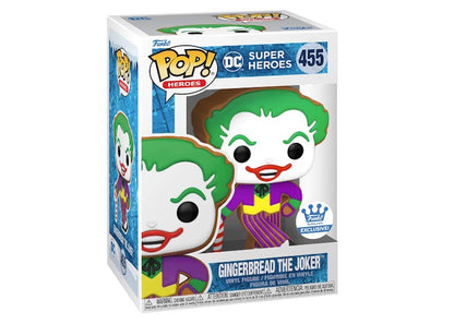 Funko Pop! Heroes DC Super Heroes Gingerbread The Joker Funko Shop Exclusive Figure #455