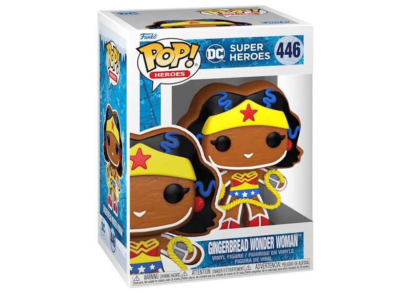 Funko Pop! Heroes DC Super Heroes Gingerbread Wonder Woman Figure #446
