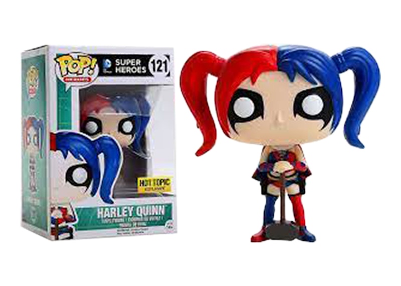 Funko Pop! Heroes DC Super Heroes Harley Quinn Hot Topic Exclusive Figure #121