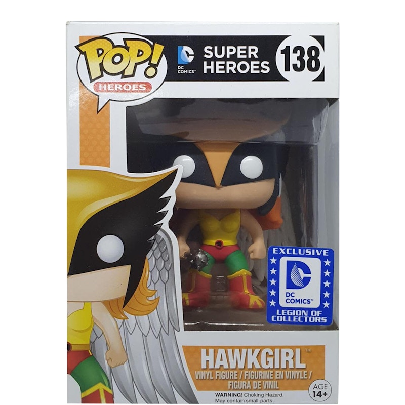 Funko Pop! Heroes DC Super Heroes Hawkgirl Legion of Collectors Exclusive Figure #138