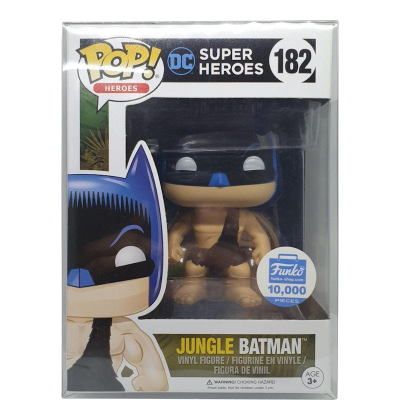 Funko Pop! Heroes DC Super Heroes Jungle Batman Funko Shop Edition Figure #182