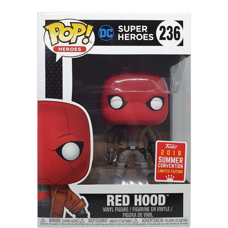 Funko Pop! Heroes DC Super Heroes Red Hood Summer Convention Figure #236