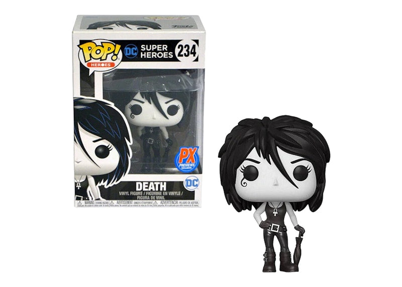 Funko Pop! Heroes DC Super Heroes Sandman Death PX Previews Exclusive Figure #234