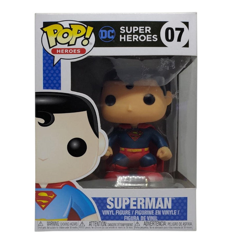 Funko Pop! Heroes DC Super Heroes Superman Figure #07