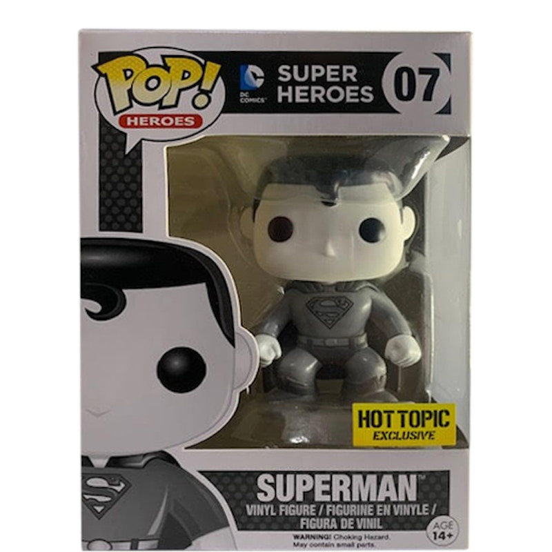 Funko Pop! Heroes DC Super Heroes Superman Hot Topic Exclusive Figure #07