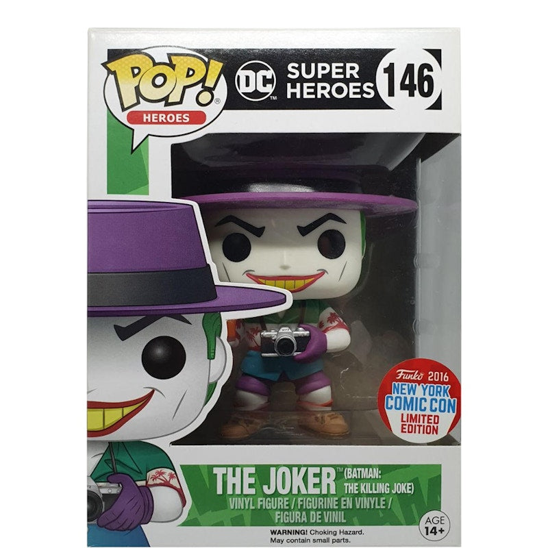 Funko Pop! Heroes DC Super Heroes The Joker (Batman:The Killing Joke) NYCC Figure #146