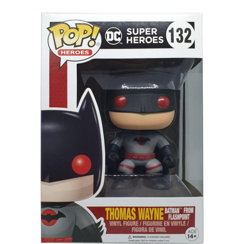 Funko Pop! Heroes DC Super Heroes Thomas Wayne Batman From Flashpoint Figure #132