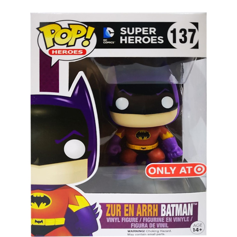 Funko Pop! Heroes DC Super Heroes Zur En Arrh Batman Target Exclusive Figure #137