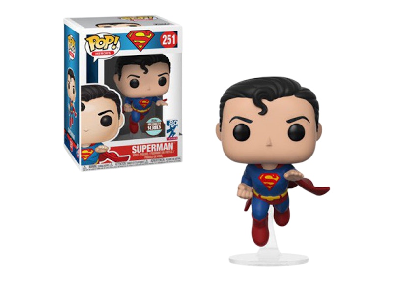 Funko Pop! Heroes DC Superman Flying Specialty Series Exclusive Figure #251