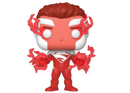 Funko Pop! Heroes DC Superman (Red) 2022 Fall Convention Exclusive Figure #437