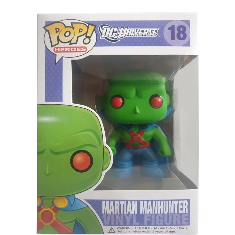 Funko Pop! Heroes DC Universe Martian Manhunter Figure #18