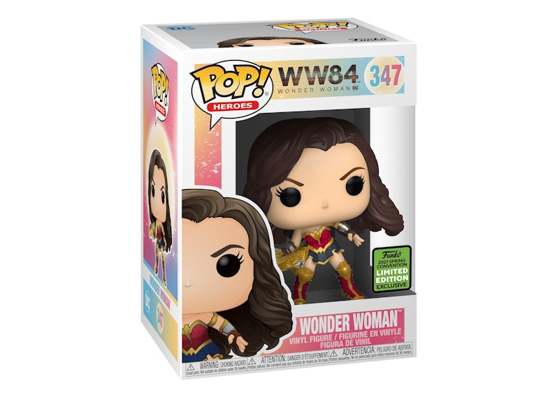 Funko Pop! Heroes DC Wonder Woman 84 Spring Convention (ECCC) 2021 Exclusive Figure #347