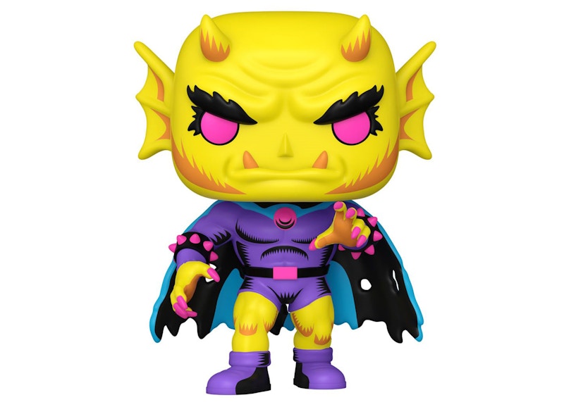 Funko Pop! Heroes Justice League Etrigan the Demon PX Previews Free Comic Book Day Exclusive Black Light Chase Edition Figure #459
