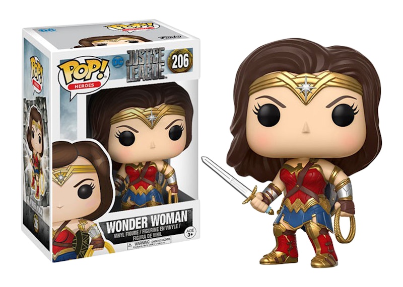 Funko Pop! Heroes Justice League Wonder Woman Figure #206