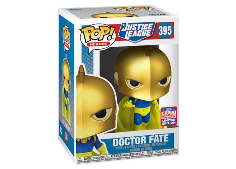 Funko Pop! Heroes Justice Leauge Doctor Fate 2021 Summer Convention Exclusive Figure #395