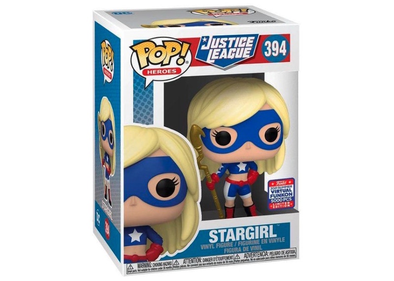 Funko Pop! Heroes Justice Leauge Stargirl 2021 Summer Virtual Funkon Exclusive (Limited Edition /5000) Figure #394