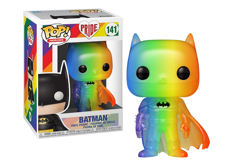 Funko Pop! Heroes Pride 2020 Batman Rainbow Pride Figure #141
