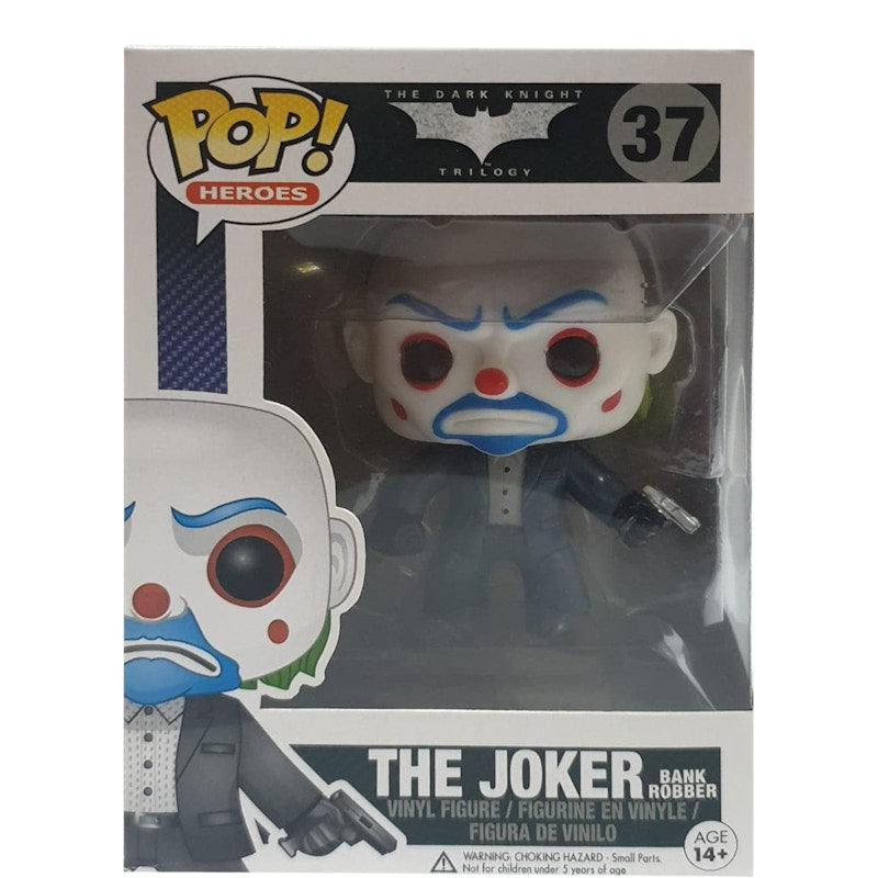 Funko Pop! Heroes The Dark Knight Trilogy The Joker Bank Robber Figure #37