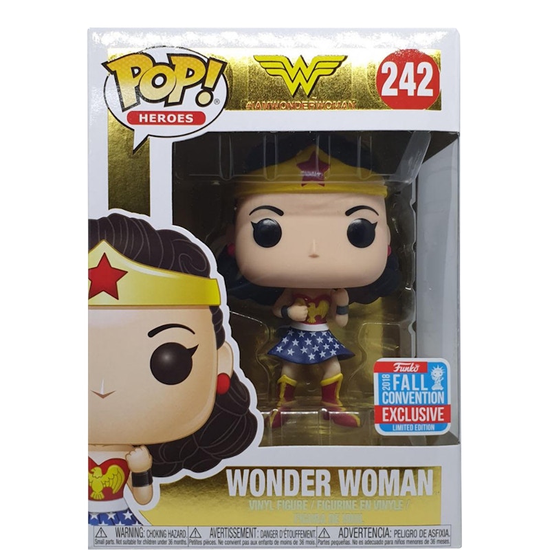 Funko Pop! Heroes Wonder Woman Fall Convention Exclusive Figure #242