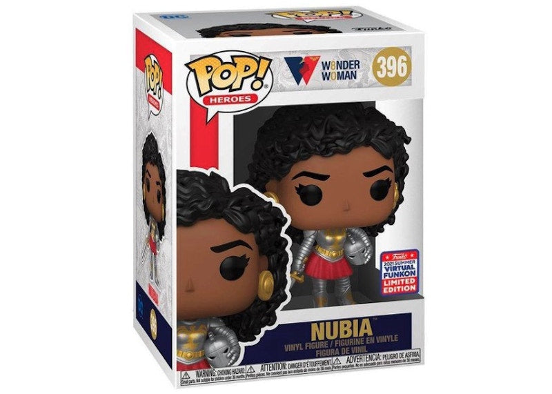 Funko Pop! Heroes Wonder Woman Nubia 2021 Summer Virtual Funkon Exclusive Figure #396