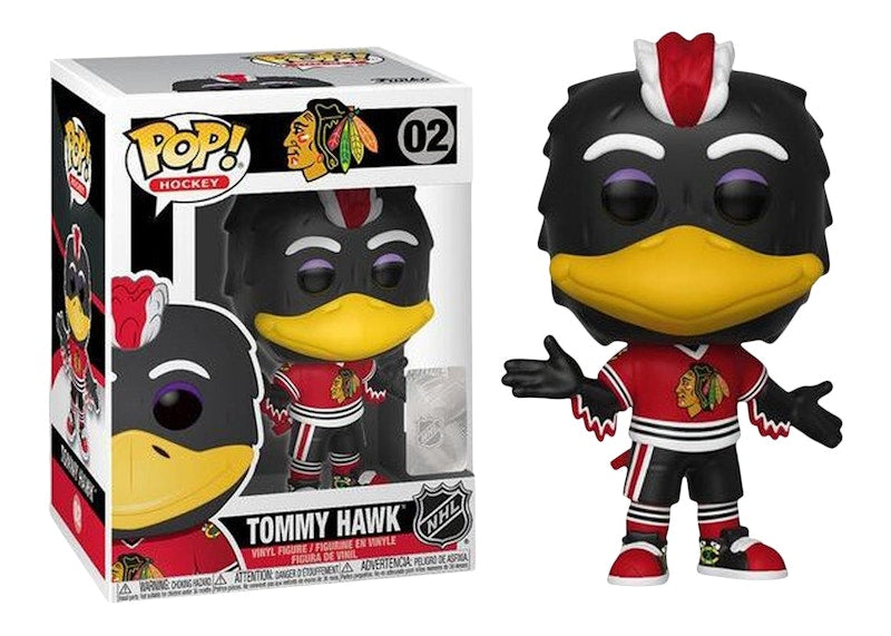 Funko Pop! Hockey Chicago Blackhawks Tommy Hawk Mascot Figure #02