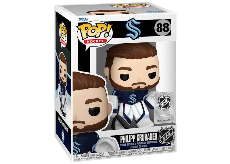 Funko Pop! Hockey NHL Seattle Kraken Philipp Grubauer (Home Jersey) Figure #88