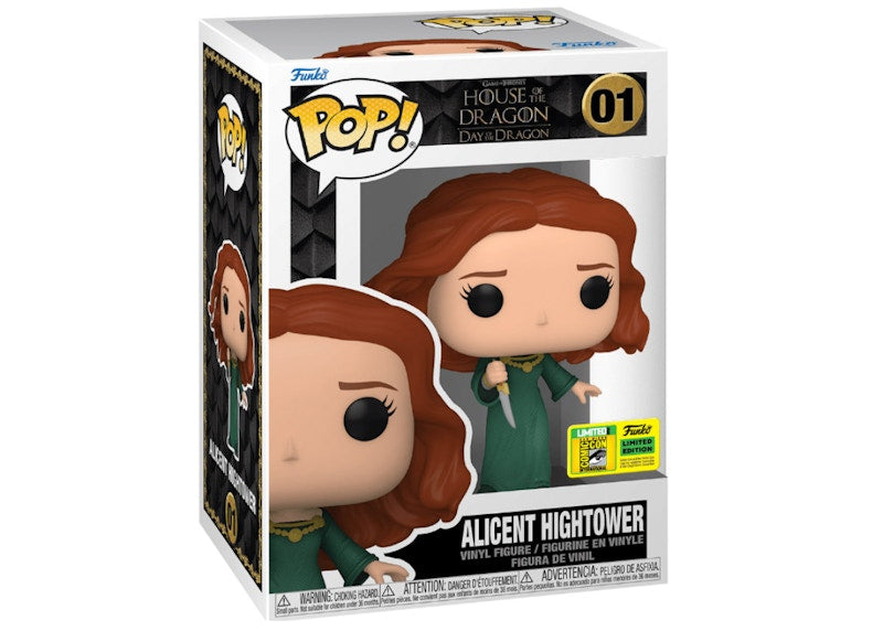 Funko Pop! House of the Dragon Alicent Hightower 2022 SDCC Exclusive Figure #01