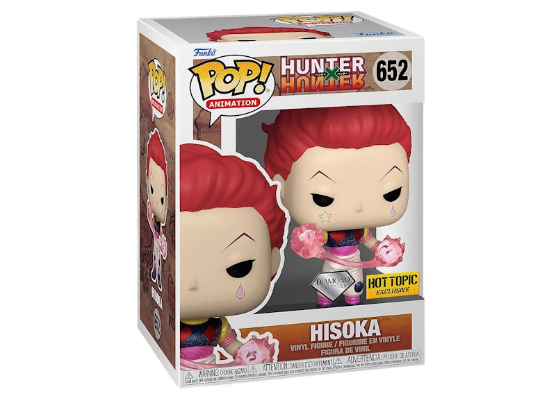 Funko Pop! Hunter X Hunter Hisoka Diamond Hot Topic Exclusive Figure #652
