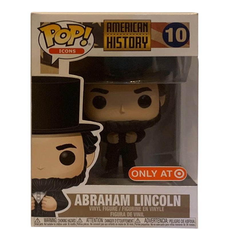 Funko Pop! Icons American History Abraham Lincoln Target Exclusive Figure #10