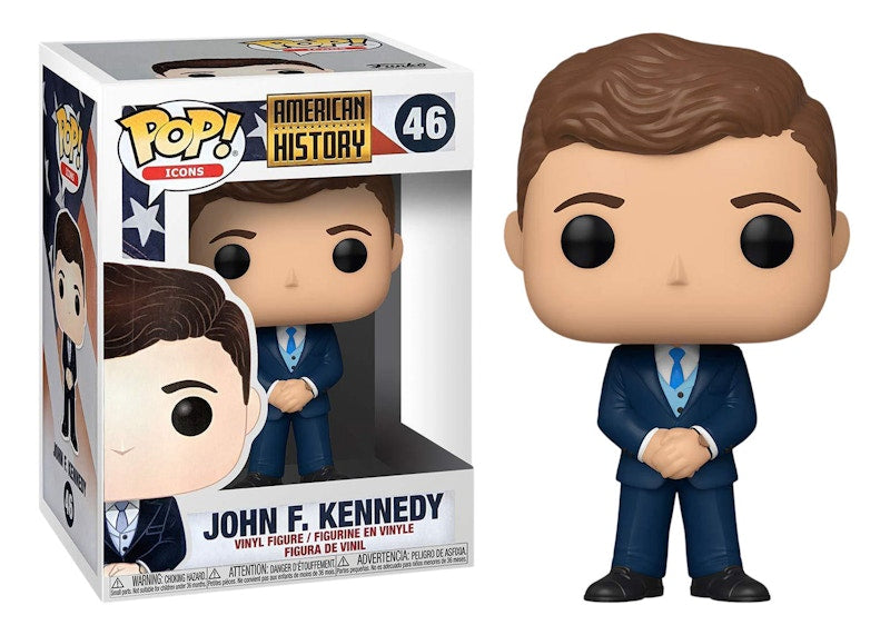 Funko Pop! Icons American History John F Kennedy Figure #46