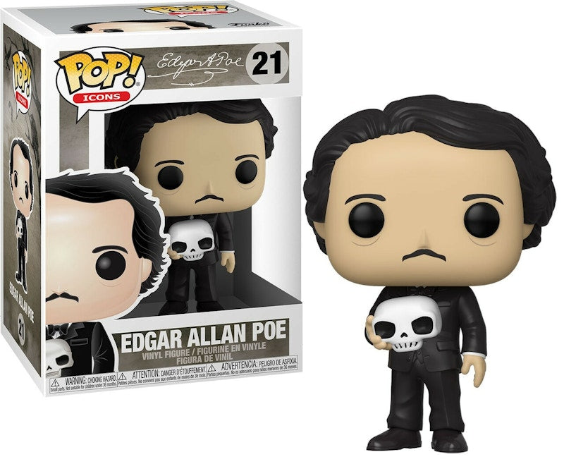 Funko Pop! Icons Edgar Allan Poe Figure #21