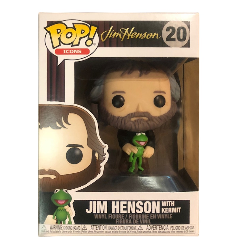 Funko Pop! Icons Jim Henson with Kermit Figure #20