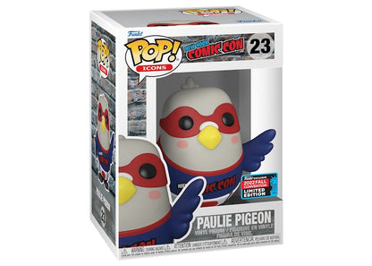 Funko Pop! Icons New York Comic Con Paulie Pigeon 2022 Fall Convention Exclusive Figure #23