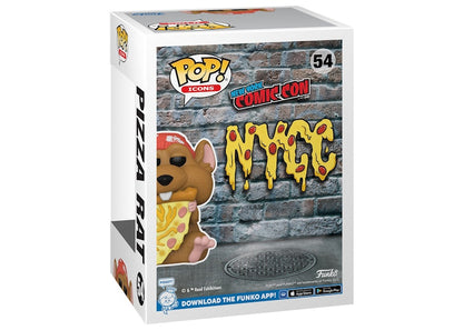 Funko Pop! Icons New York Comic Con Pizza Rat 2022 Fall Convention Exclusive Figure #54