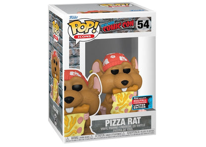 Funko Pop! Icons New York Comic Con Pizza Rat 2022 Fall Convention Exclusive Figure #54