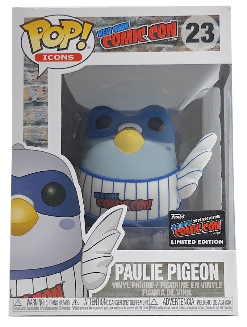 Funko Pop! Icons Paulie Pigeon Pinstripe Jersey NYCC Edition Figure #23