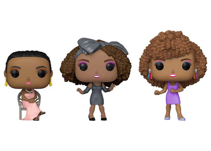 Funko Pop! Icons Whitney Houston Diamond Collection Walmart Exclusive 3-Pack
