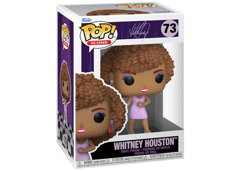 Funko Pop! Icons Whitney Houston (I Wanna Dance With Somebody) Figure #73